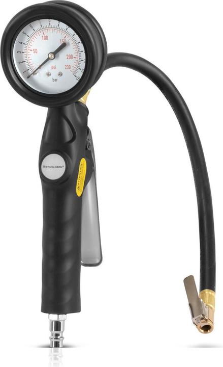 Immagine prodotto Stahlwerk Pistola di gonfiaggio pneumatici ad aria compressa DRA-162 ST, da 0 a 16 bar / 0 a 230 PSI
