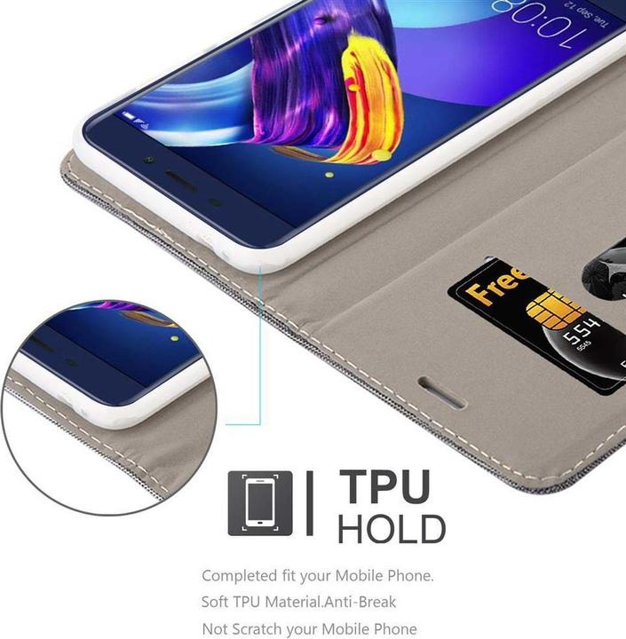 Produktbild Cadorabo Book Jeans Optik Cover (Honor 6C Pro)