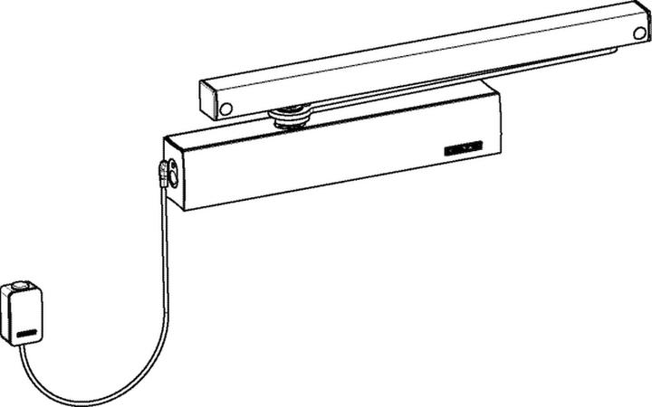 Produktbild Geze Freilauf-Türschliesser TS 5000 EFS (Zimmertür, Eingangstür, Holztür, Balkontür, Indoor)