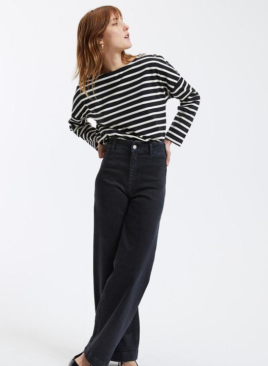 Produktbild La Redoute Collections Ringelshirt Signature AIMIE mit lockerer Schnittform (38)