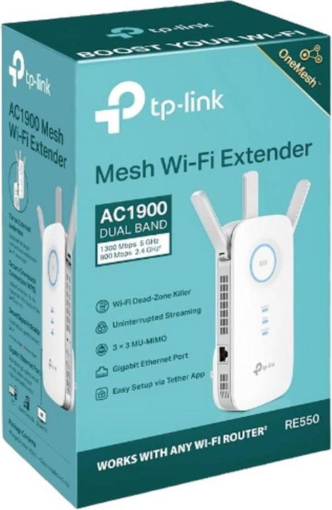Actual product image TP-Link RE550 (1300 Mbit/s, 600 Mbit/s)