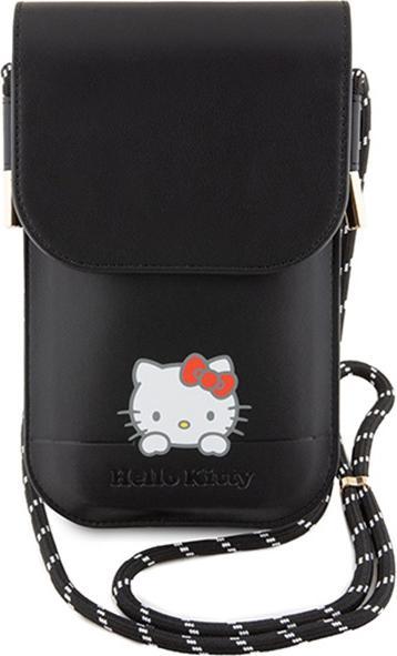 Produktbild Hello Kitty PU Smooth Leather Crossbody Case - black