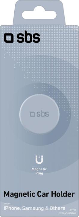 Actual product image SBS Car Magnet Holder round silver