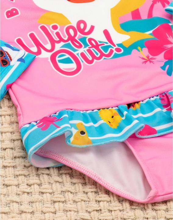 Immagine prodotto Pinkfong Pulisci! Costume da bagno Ragazze Manica Lunga (116)