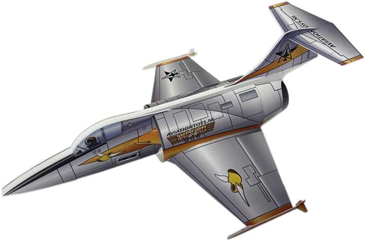 Actual product image Modellbau Lindinger f104 carton jet kit "jets & props" edition