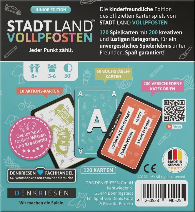 Actual product image Denkriesen Stadt Land Vollpfosten - Every point counts (German)
