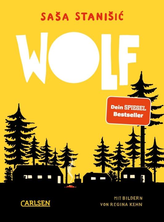 Actual product image Wolf (German, Sasa Stanisic, 2023)