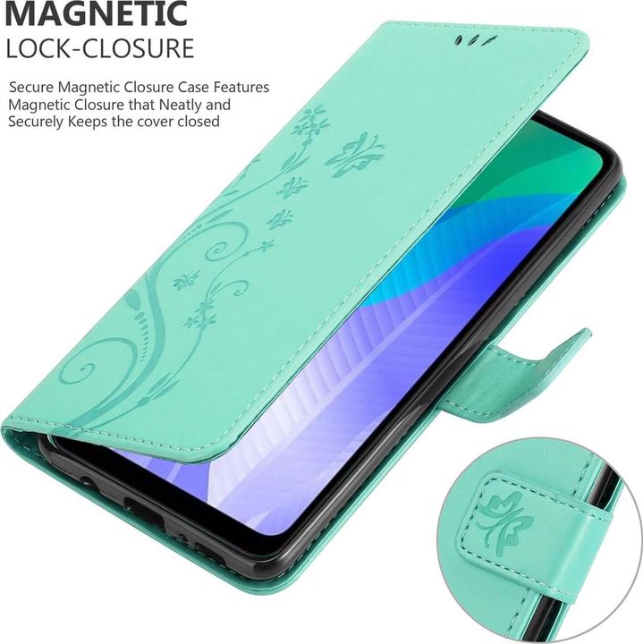 Produktbild Cadorabo Flower Book Cover (Huawei Y6p)