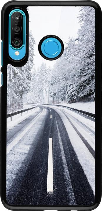 Produktbild PhoneLook Hülle Winter 22 Snowy Road (Huawei P30 Lite)