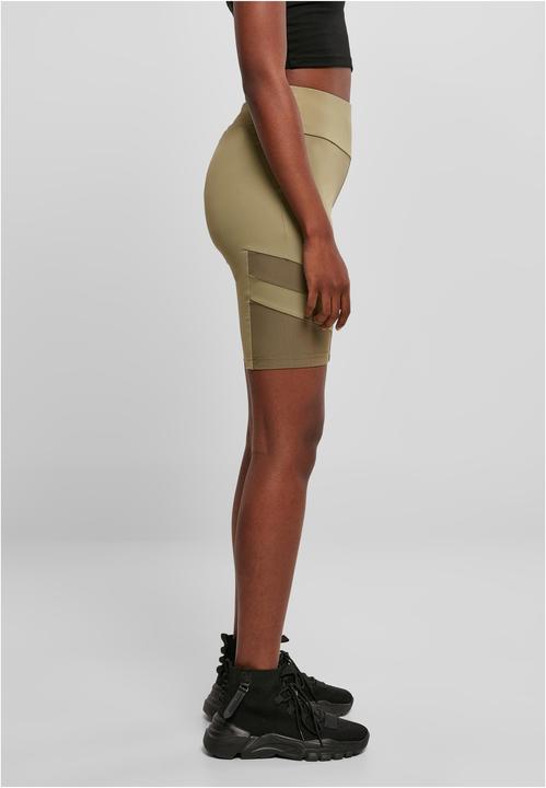 Immagine prodotto Urban Classics Pantaloncini da ciclismo a vita alta in rete da donna - 12486 (4XL)