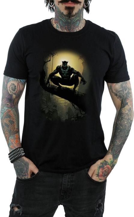 Produktbild Black Panther Crouching TShirt (XXL)