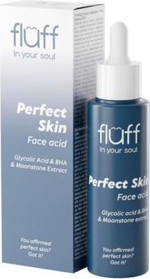 Actual product image Fluff In Your Soul Perfect Skin Face Acid Smoothing Face Scrub Glycolic Acid & Bha 40Ml (Exfoliation, 40 ml)