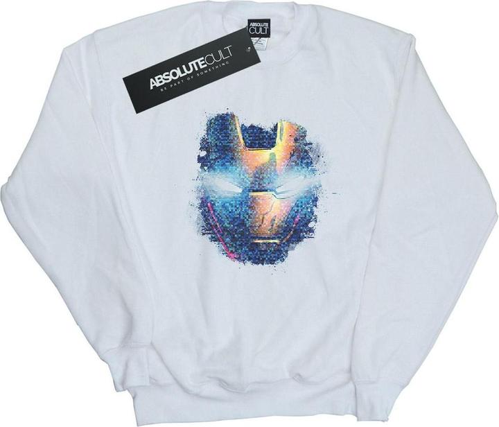 Produktbild Avengers Iron Man Distressed Head Sweatshirt (XL)