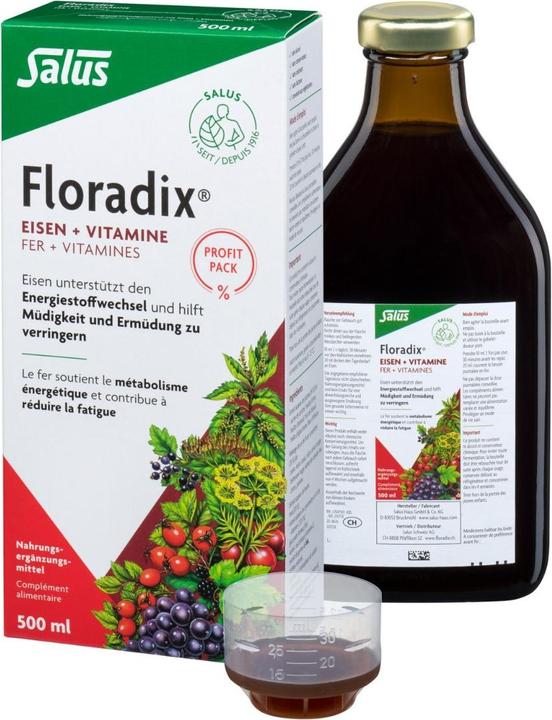 Produktbild Salus Eisen + Vitamine Profit Pack (1 Stück, Flüssigkeit, 500 g)