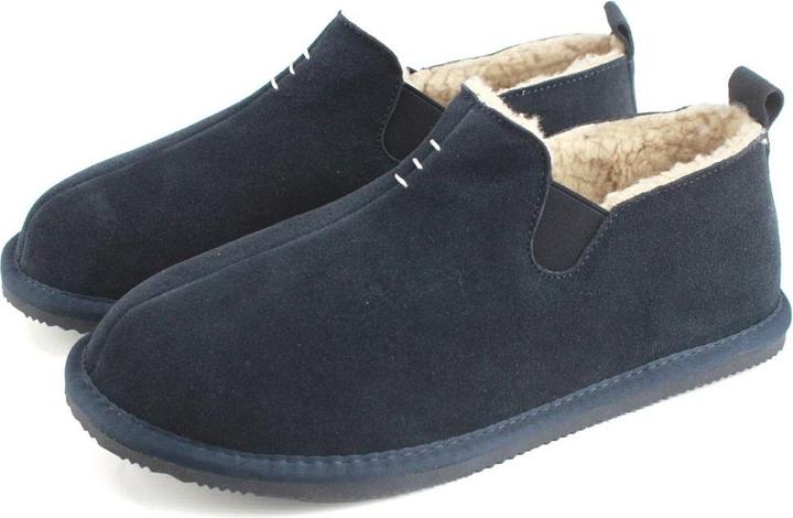 Actual product image Eastern Counties Leather Mens David Suede Hard Sole Slipper Boots (45.5)