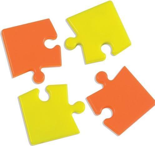 Produktbild Bi-Office Whiteboard Bi Office Magnete Gelb, Orange (4 x)