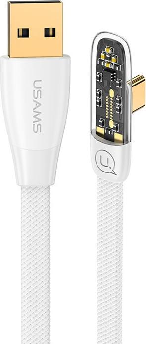 Produktbild EKO 66W USB-A zu Typ-C Ladekabel Winkel 90 Modell Iceflake 1.2m (1.20 m, USB 3.2 Gen 1, 66 W)