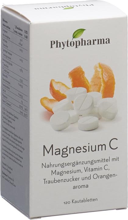 Produktbild Phytopharma Magnesium C (120 Stück, Tabletten, 132 g)