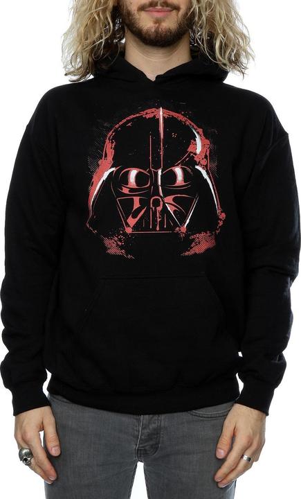 Actual product image Star Wars Mens Darth Vader Helmet Hoodie (L)