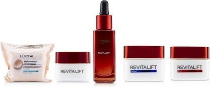 Produktbild L'Oréal Paris L'Oreal Paris Classic Pouch Set - Revitalift Hydrating Smoothening Serum 30 Ml, Anti-Wrinkle Firming