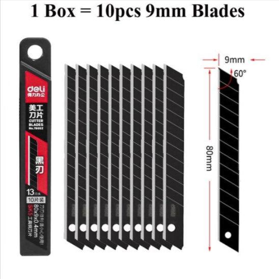 Produktbild Hermex Cuttermesser Ersatzklingen für Cutter Klingen in Box Tapetenschneider (Ersatzklinge)