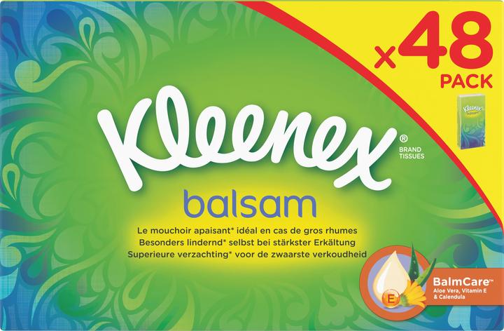 Kleenex fazzoletti Balsam 48 pacchetti di 9 pezzi