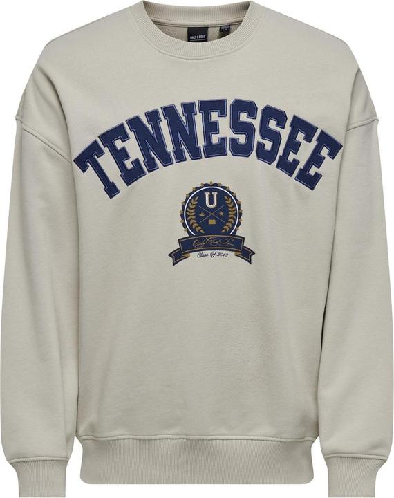 Only & Sons Onslawson Life Vintage Crew Neck Sweat (S)