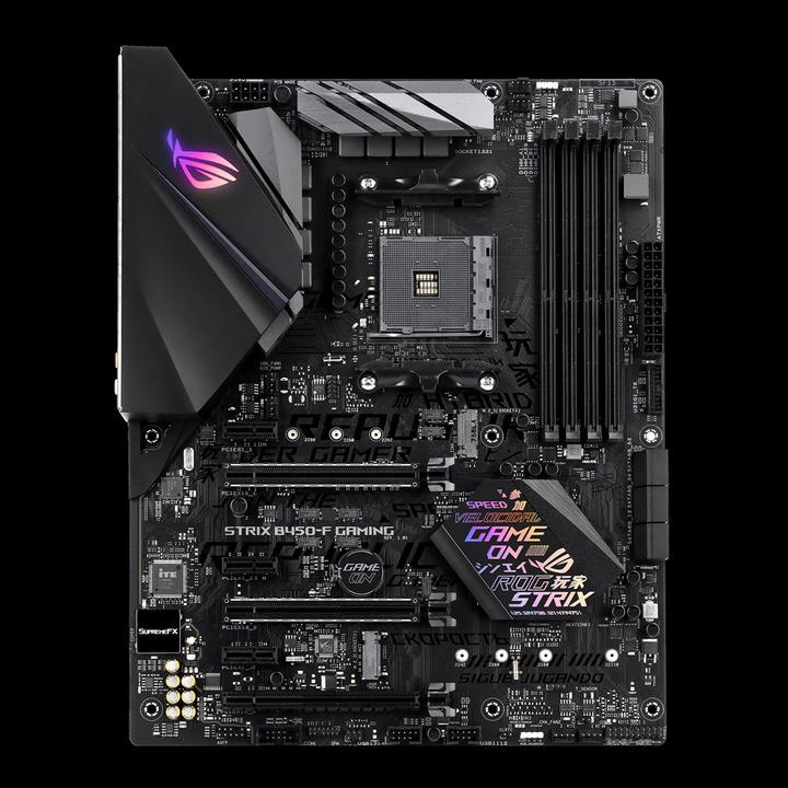 Image du produit ASUS ROG Strix B450-F Jeux (AM4, AMD B450, ATX)