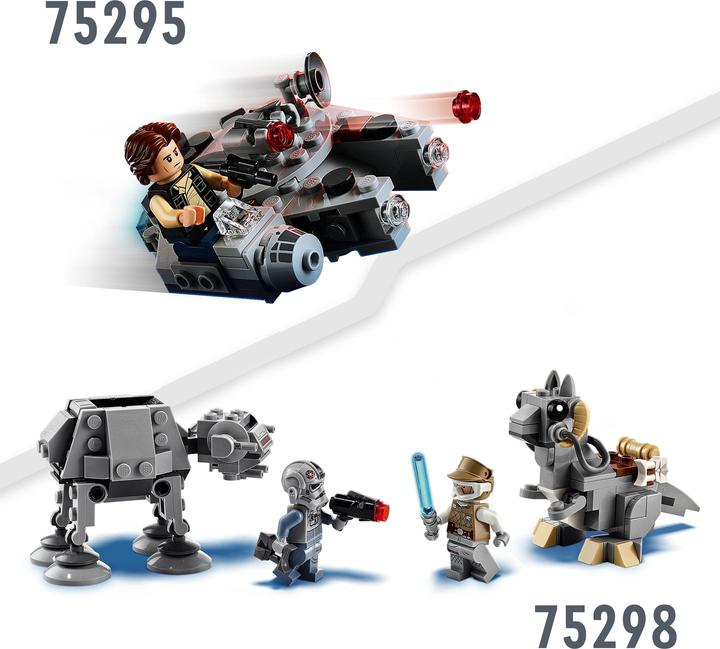 Produktbild LEGO AT-AT vs Tauntaun Microfighters (75298, LEGO Star Wars)
