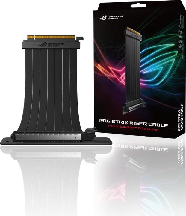 Produktbild ASUS ROG Strix PCI-E x16 Riser Flachband-Kabel (24 cm)