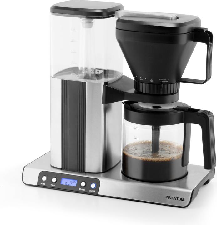 Inventum KZ813D - Koffiezetapparaat - Zwart/RVS
