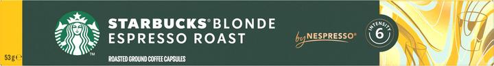 Image du produit Starbucks Blonde Espresso Roast by Nespresso Blonde Roasts (10 x Port.)