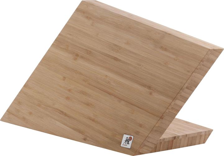 Actual product image Miyabi Knife block bamboo