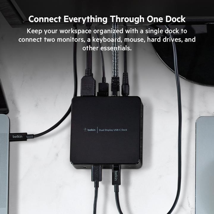 Image du produit Belkin INC002vfBK (USB-C, 8 Ports)
