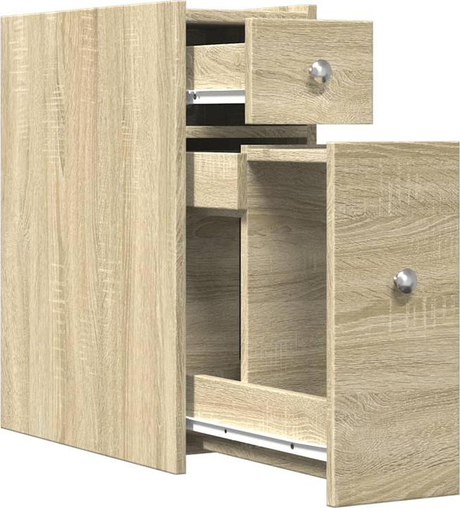 Produktbild VidaXL Badschrank Schmal mit Rollen