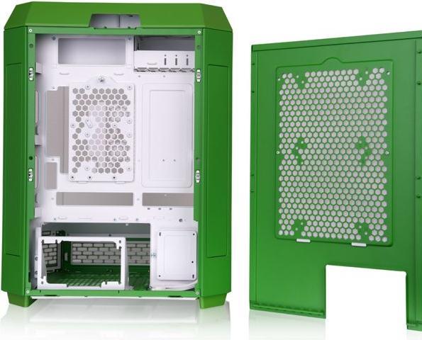 Actual product image Thermaltake The Tower 600 (hellgr?n, Tempered Glass x 3) (ATX, mATX, Mini-ITX)