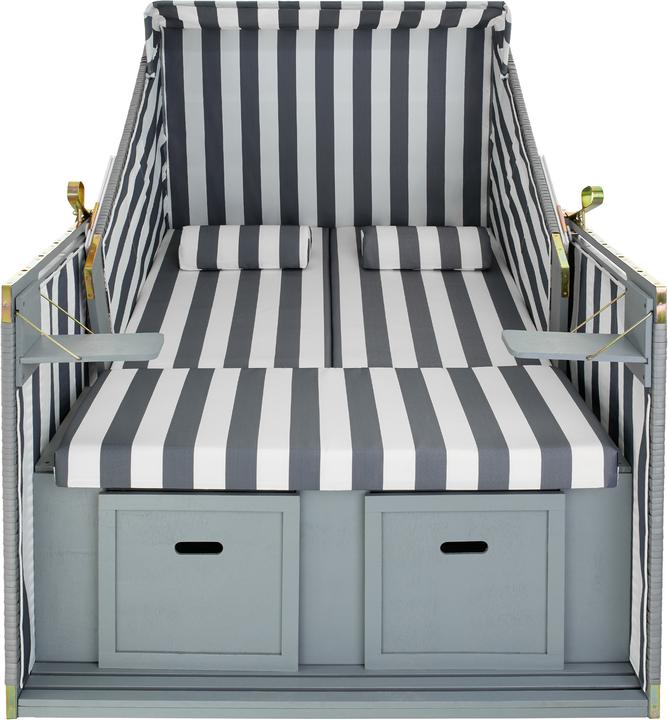 Actual product image tectake Beach chair incl. protective cover