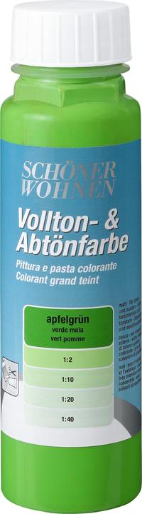 Immagine prodotto Schöner Wohnen Vollton- & Abtönfarbe Apfelgrün 250 ml (Verde mela, 250 ml)
