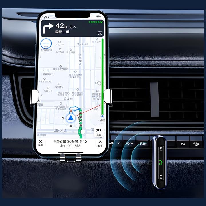 Immagine prodotto Usams Adattatore audio Bluetooth 5.0 - jack 3,5mm szarygrey SJ519JSQ01 US-SJ519 (Trasmettitore e ricevitore)