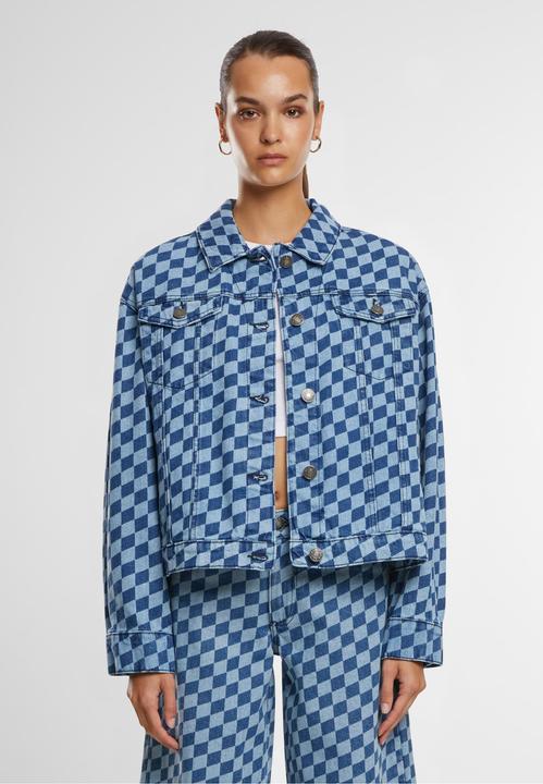 Image du produit Urban Classics Veste femme 80's oversized laser denim imprimé - 166871 (5XL)