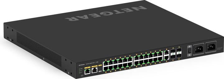 Netgear PoE++ Switch AV Line M4250-26G4F-PoE++ 28 Port (30 Porti)