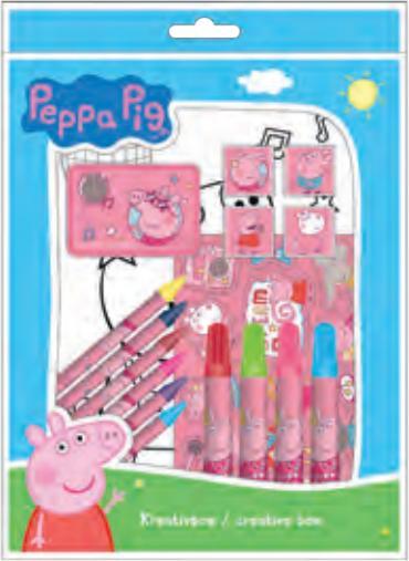 Image du produit Undercover Set de bricolage Boîte créative Peppa Pig 26 pièces