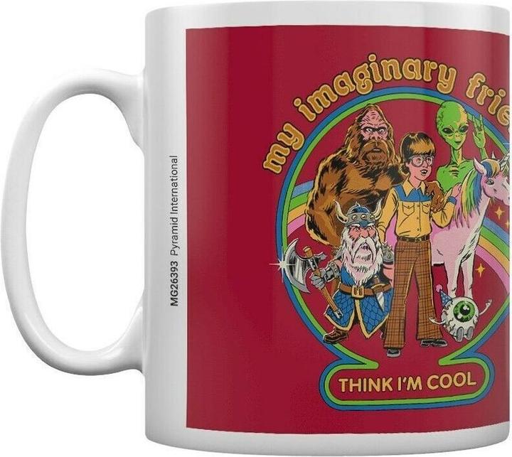 Produktbild Steven Rhodes Kaffeebecher My Imaginary Friends (325 ml, 1 x)