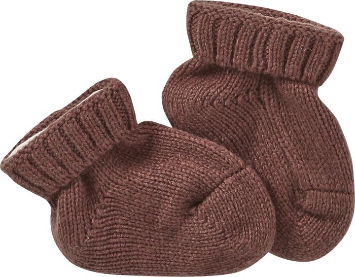 Actual product image Vertbaudet Knitted baby set: hat, mittens & booties