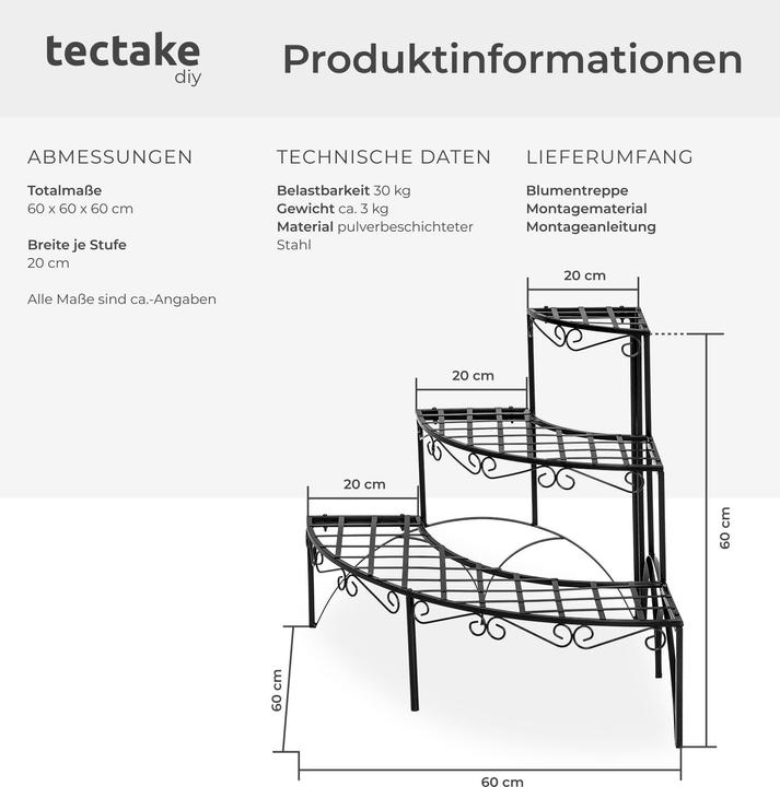 Image du produit tectake Escalier Étagère