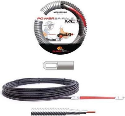 Actual product image Runpotec RUNPOGLEITER Spiral MET 15m 30018 (15 m)