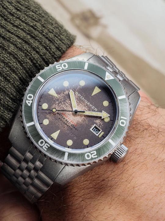 Actual product image Spinnaker SP-5089-22 Wreck Automatic 44mm 20ATM (Diving watch, 44 mm)