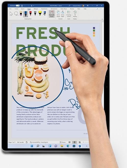 Produktbild Microsoft Surface Pro 8 (13", Intel Core i5-1135G7, 8 GB, 256 GB)