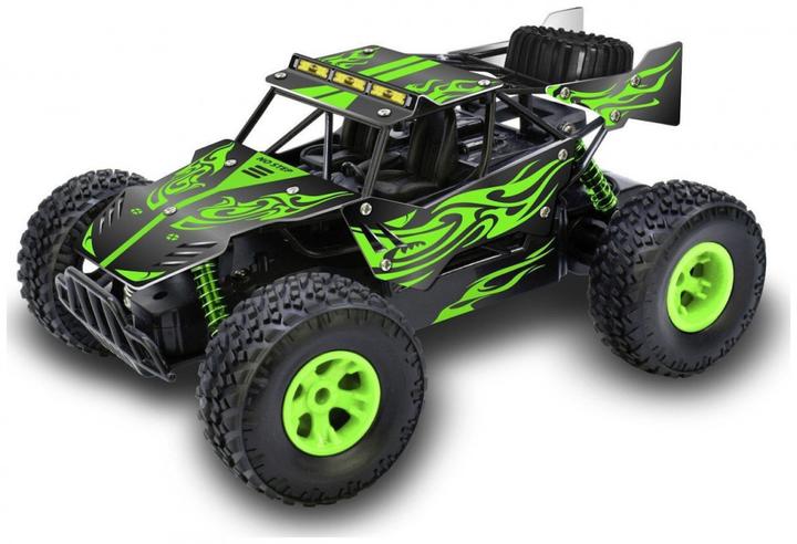 Immagine prodotto Taiyo 180010K Veicolo telecomandato Metal Racer Verde in scala 1:18, 2.4GHz, ricarica USB per più di 6