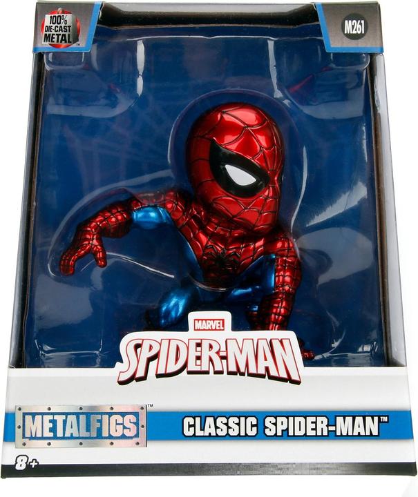 Image du produit Jada Marvel 4" Classic Spiderman Figure